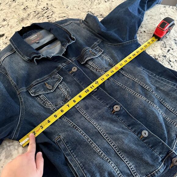 Torrid Denim Trucker Jacket Medium Wash 3X 11879816 - Picture 10 of 13